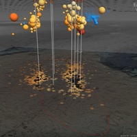 Axial Earthquake Hypocenters Animation