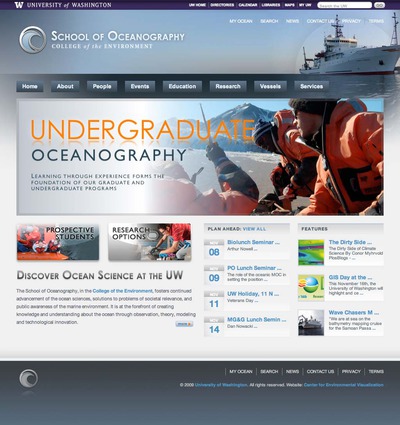 Oceanography Redesign