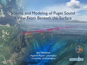 Science and Modeling of Puget Sound - Jan Newton