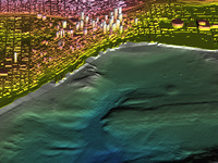 Elliott Bay Topography