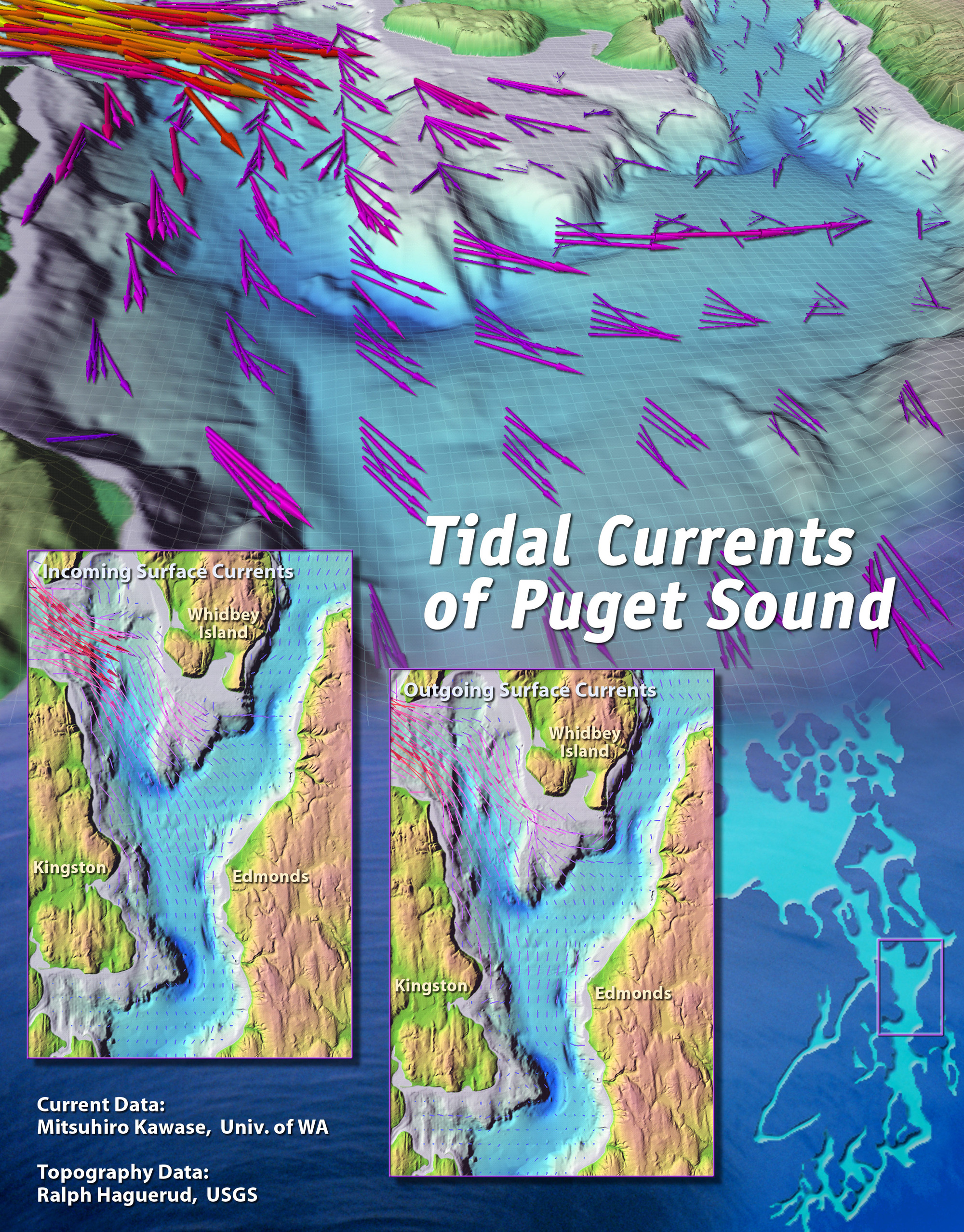 Puget Sound Tidal Current Charts